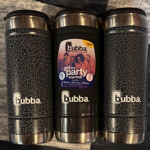 3 Bubba tumblers